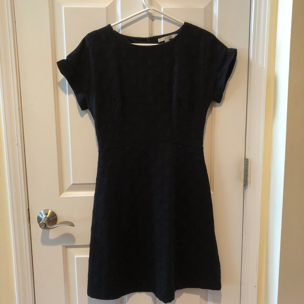 Boden Black Polka Dot Dress